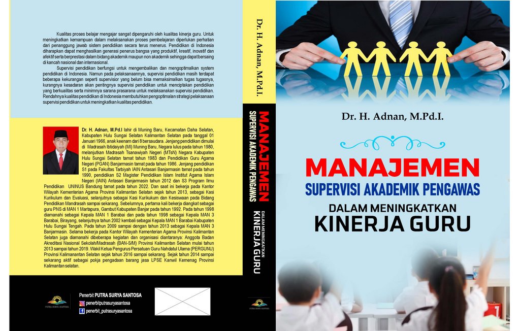 Sampul MANAJEMEN SUPERVISI AKADEMIK PENGAWAS   DALAM MENINGKATKAN KINERJA GURU