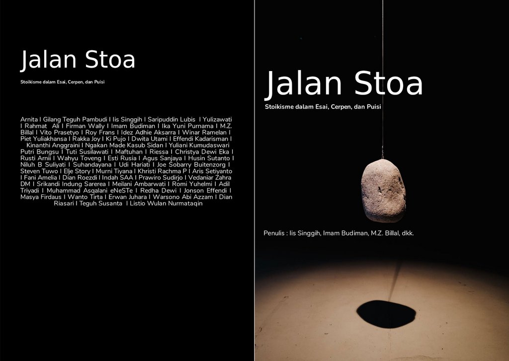 Sampul Jalan Stoa Stokisme dalam Esai, Cerpen, dan Puisi