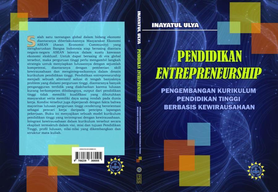 Sampul PENDIDIKAN ENTREPRENEURSHIP PENGEMBANGAN KURIKULUM PENDIDIKAN TINGGI BERBASIS KEWIRAUSAHAAN