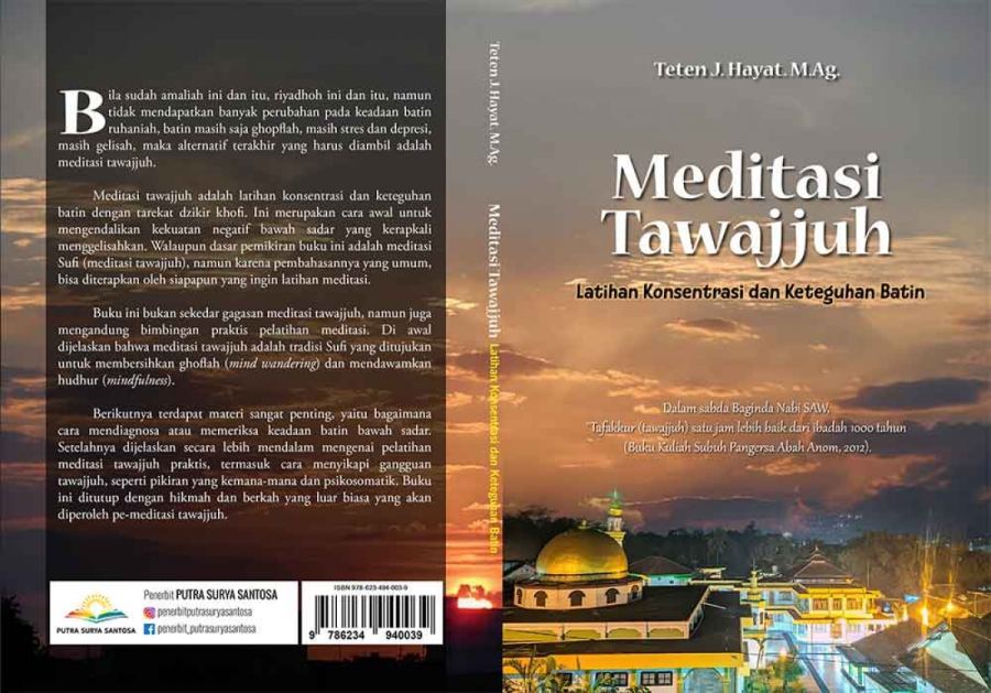 Sampul Meditasi Tawajjuh Latihan Konsentrasi dan Keteguhan Batin