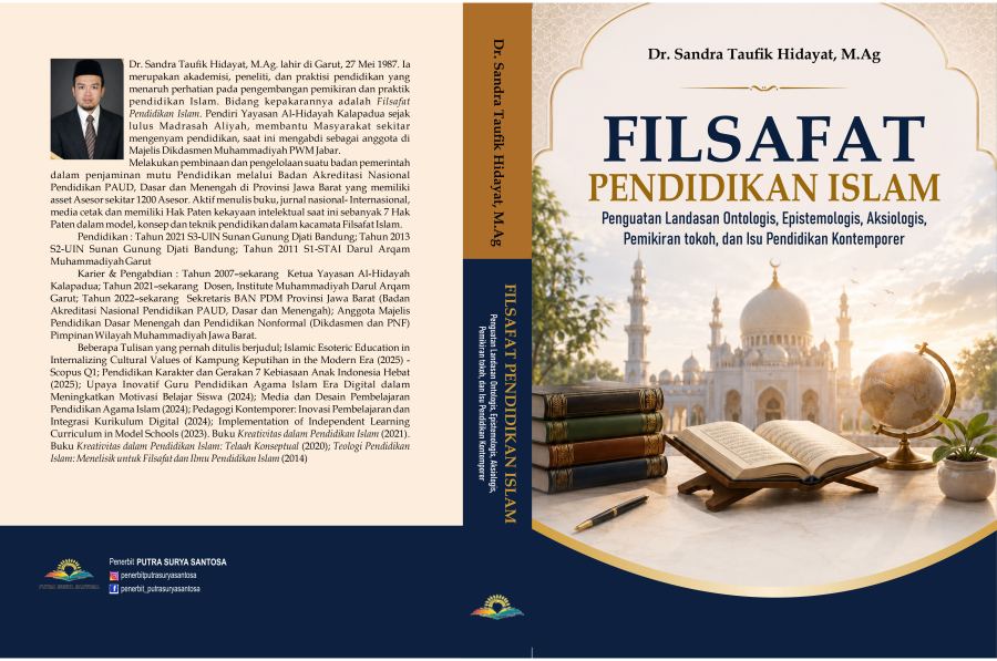 Sampul Filsafat Pendidikan Islam: Penguatan Landasan Ontologis, Epistemologis, Aksiologis, Pemikiran Tokoh, dan Isu Pendidikan Kontemporer