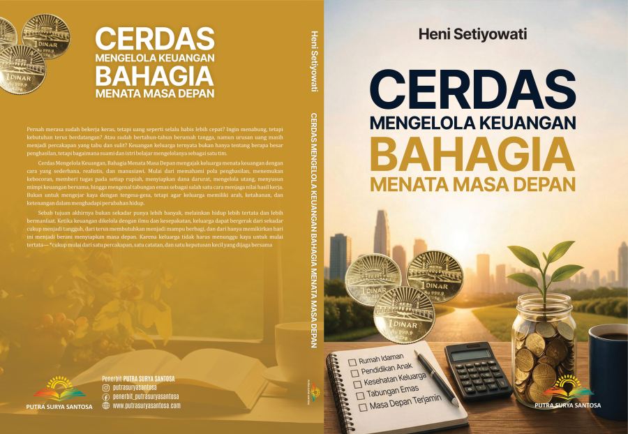 Sampul CERDAS MENGELOLA KEUANGAN, BAHAGIA MENATA MASA DEPAN