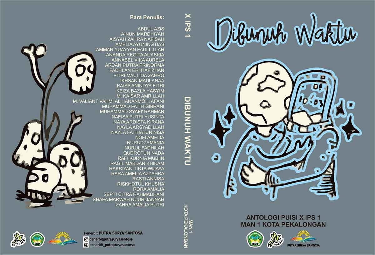 Sampul DIBUNUH WAKTU