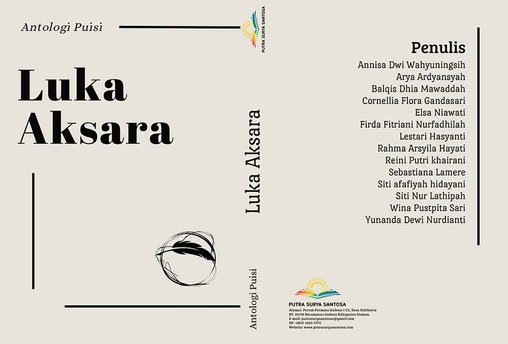Sampul Luka Aksara