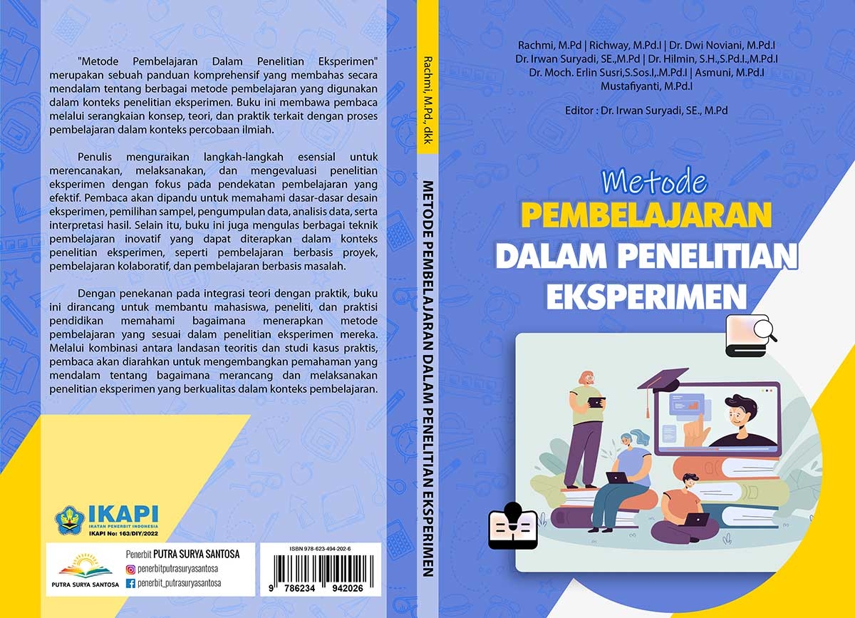 Sampul METODE PEMBELAJARAN DALAM PENELITIAN EKSPERIMEN