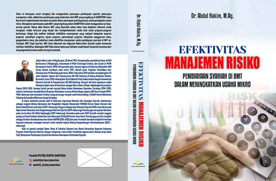 Sampul EFEKTIVITAS MANAJEMEN RISIKO PEMBIAYAAN SYARIAH DI BMT DALAM MENINGKATKAN USAHA MIKRO
