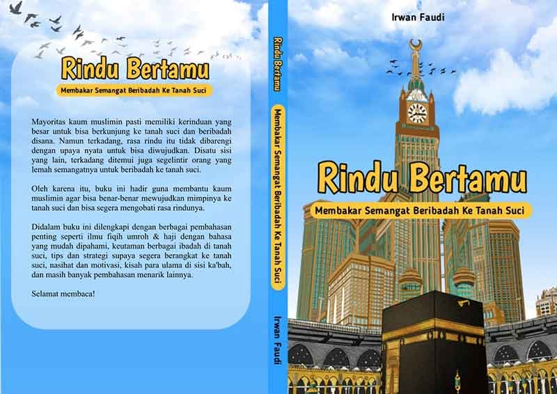 Sampul RINDU BERTEMU (Membakar Semangat Beribadah ke Tanah Suci)