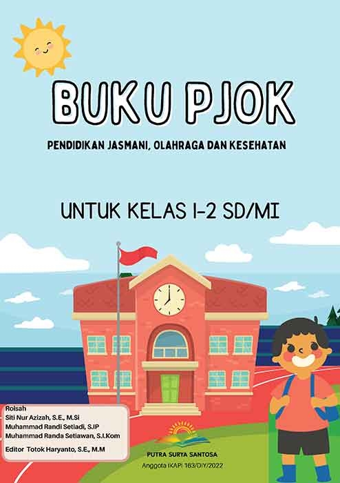 Sampul BUKU PJOK Pendidikan Jasmani, Olahraga, dan Kesehatan Untuk Kelas 1-2 SD/MI