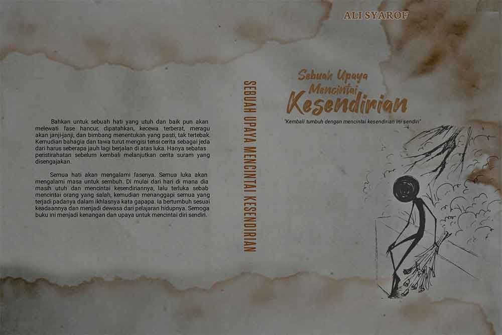 Sampul SEBUAH UPAYA MENCINTAI KESENDIRIAN