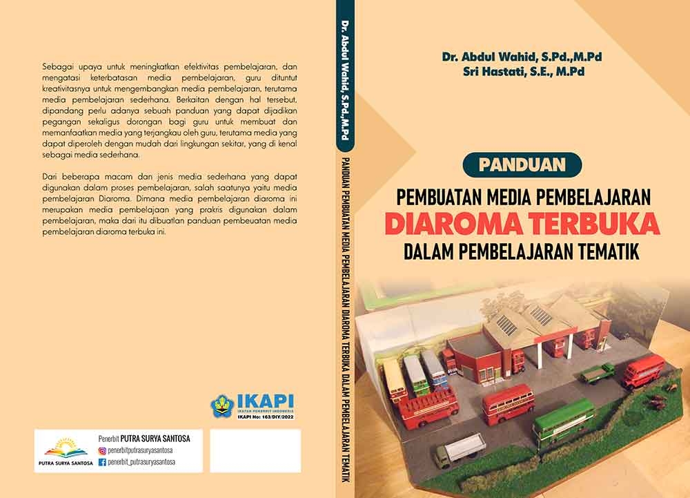Sampul PANDUAN PEMBUATAN MEDIA PEMBELAJARAN DIAROMA TERBUKA DALAM PEMBELAJARAN TEMATIK