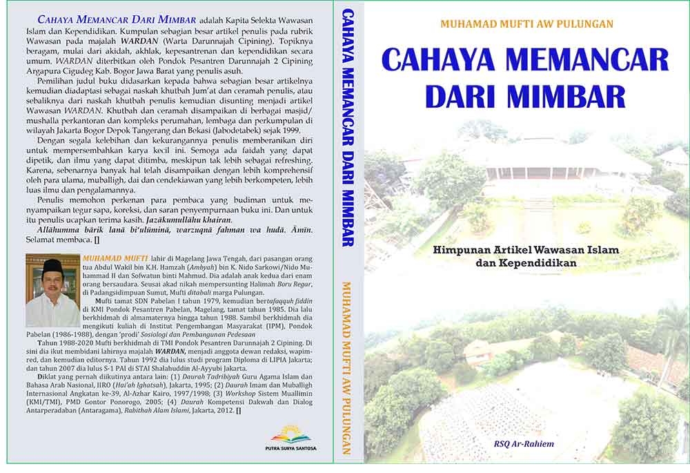 Sampul CAHAYA MEMANCAR DARI MIMBAR