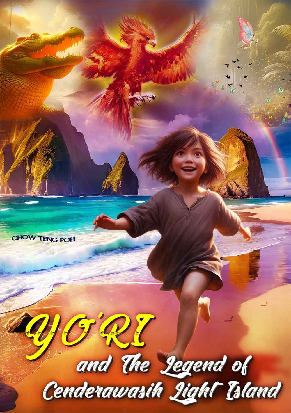 Sampul YO'RI AND THE LEGEND OF THE ISLAND OF CENDERAWASIH LIGHT