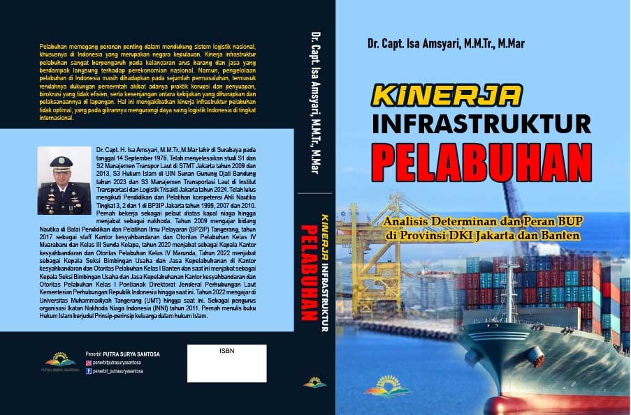 Sampul KINERJA INFRASTRUKTUR PELABUHAN Analisis Determinan dan Peran BUP di Provinsi DKI Jakarta dan Banten
