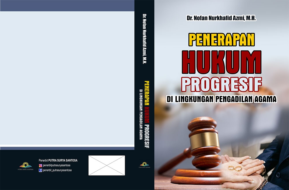 Sampul PENERAPAN HUKUM PROGRESIF DI LINGKUNGAN PENGADILAN AGAMA
