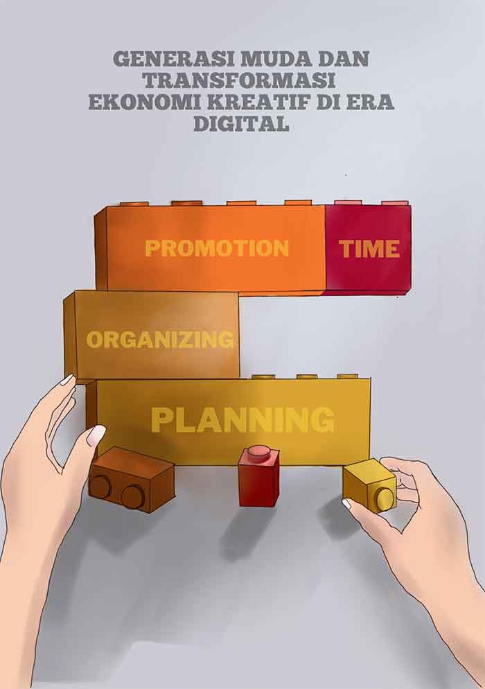 Sampul GENERASI MUDA DAN TRANSFORMASI EKONOMI KREATIF DI ERA DIGITAL