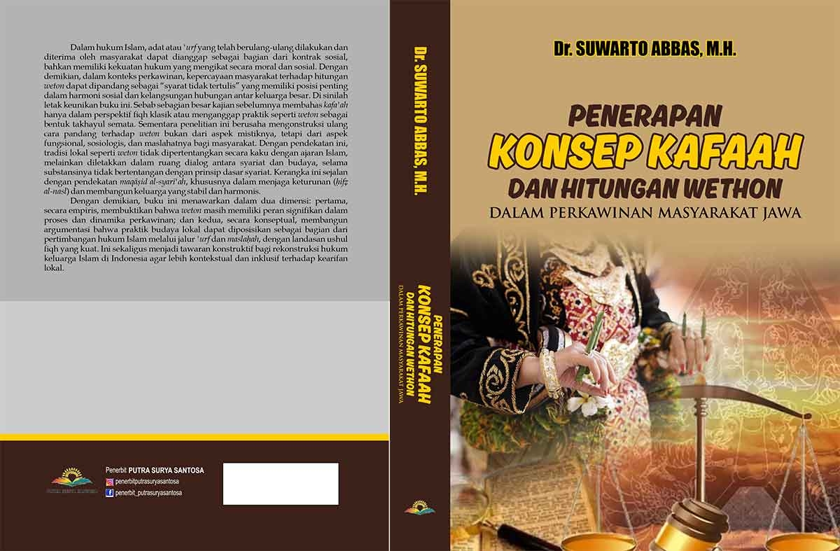 Sampul PENERAPAN KONSEP KAFAAH DAN HITUNGAN WETHON DALAM PERKAWINAN MASYARAKAT JAWA
