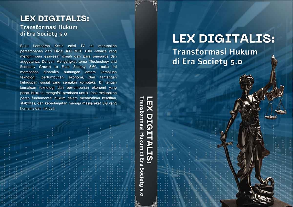 Sampul LEX DIGITALIS: Transformasi Hukum di Era Society 5.0