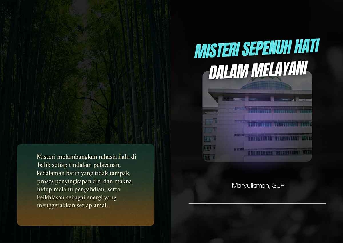 Sampul MISTERI SEPENUH HATI DALAM MELAYANI