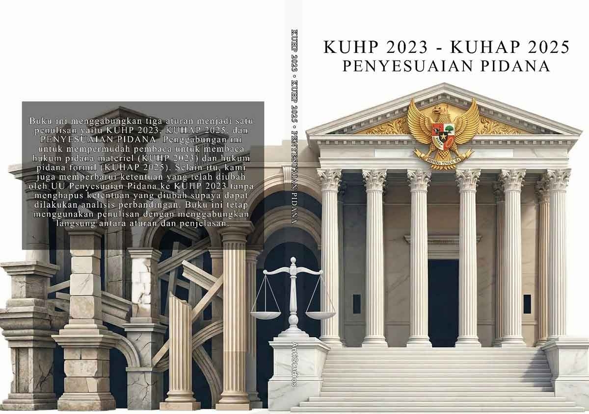 Sampul KUHP 2023 – KUHAP 2025 Penyesuaian Pidana